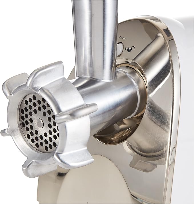 Arshia Compact Meat Grinder with Sausage maker Attachments with Reverse Function