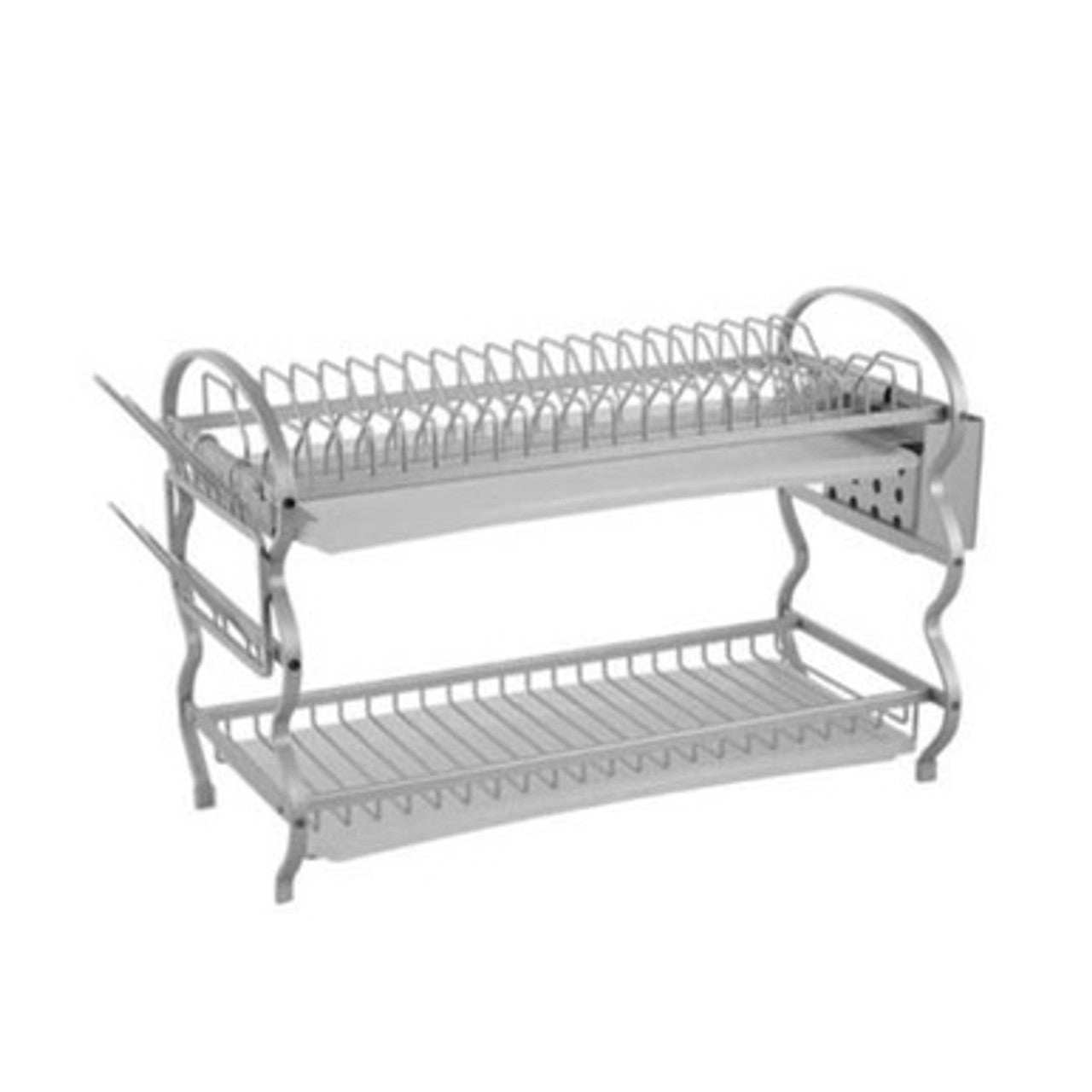 Arshia Dish Rack Heavy Gauge with Drainer Medium