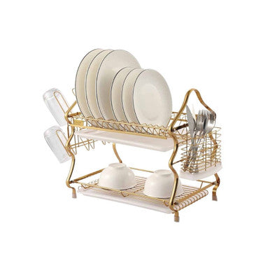 Flugel Gold Stainless steel Dishrack 2 trays