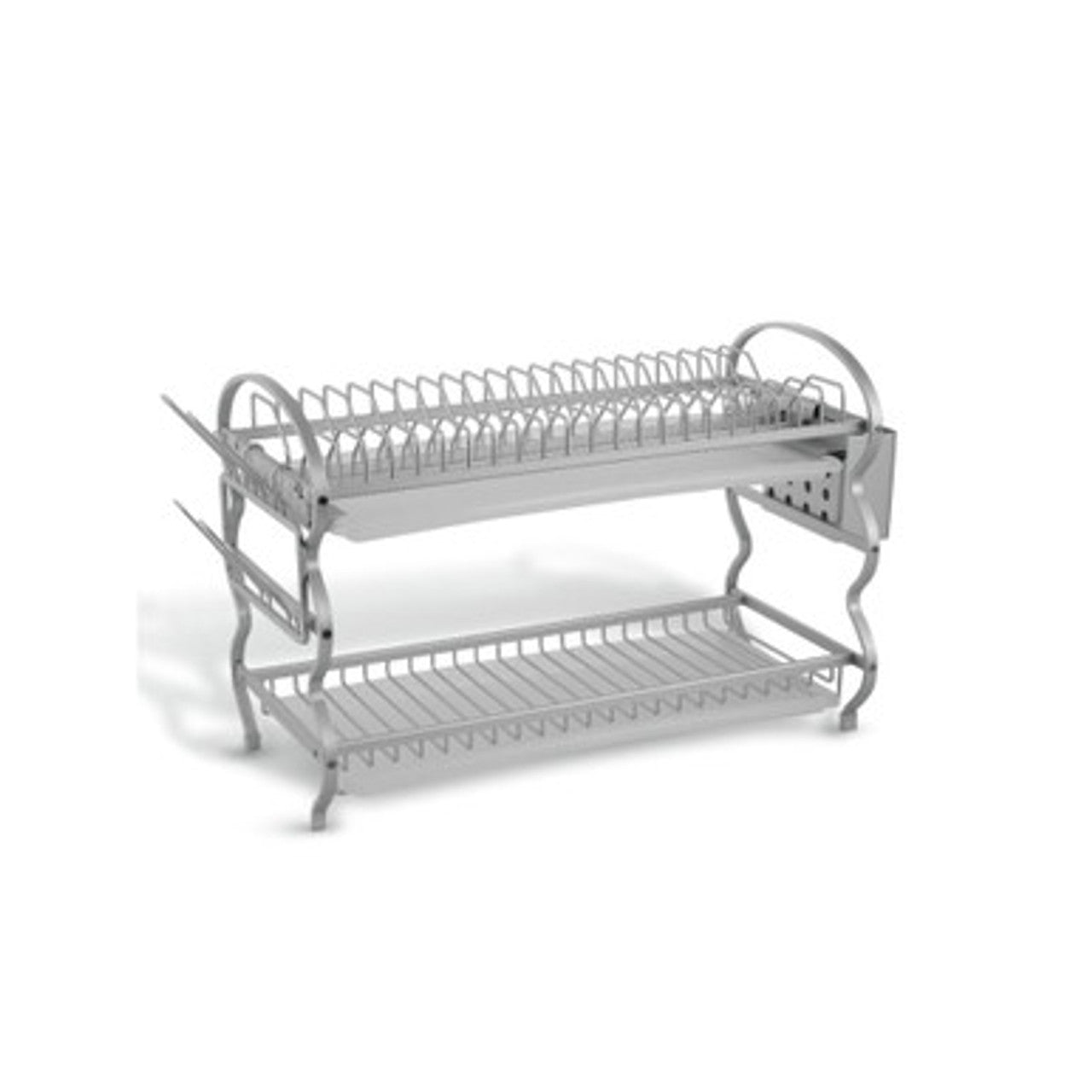 Arshia Dish Rack Heavy Gauge with Drainer Medium