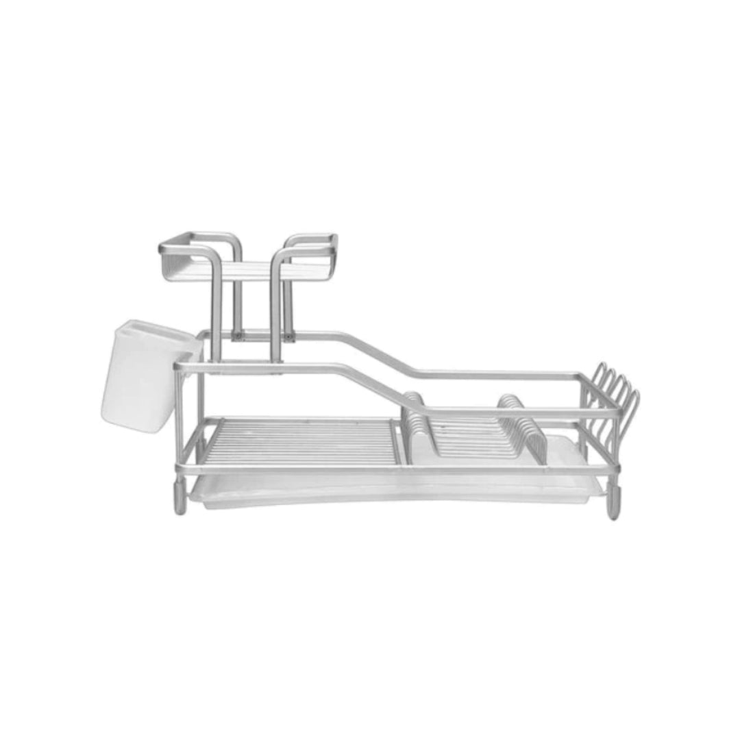 Arshia premium Aluminium 2 Tier Dish Rack with Drainer
