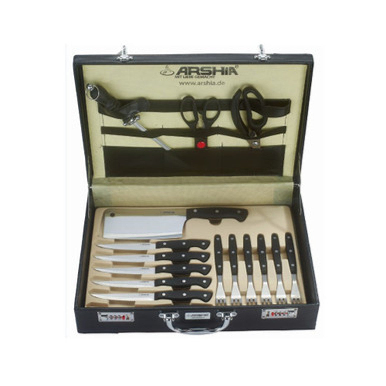 Arshia German Stainless Steel 32pcs Knife Set