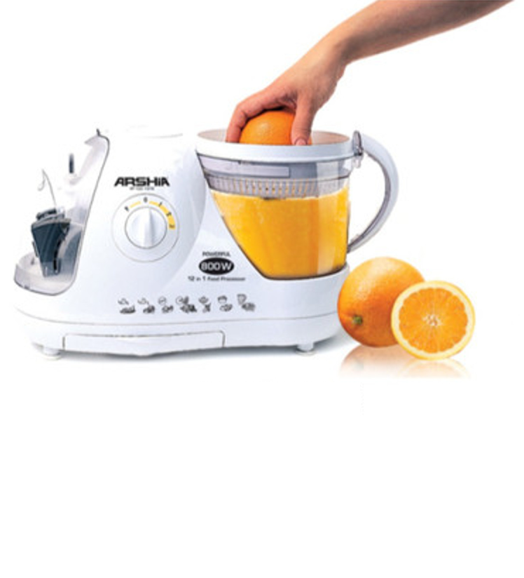 Arshia 12 in 1 Food Processor 800W Multipurpose Kitchen Appliance