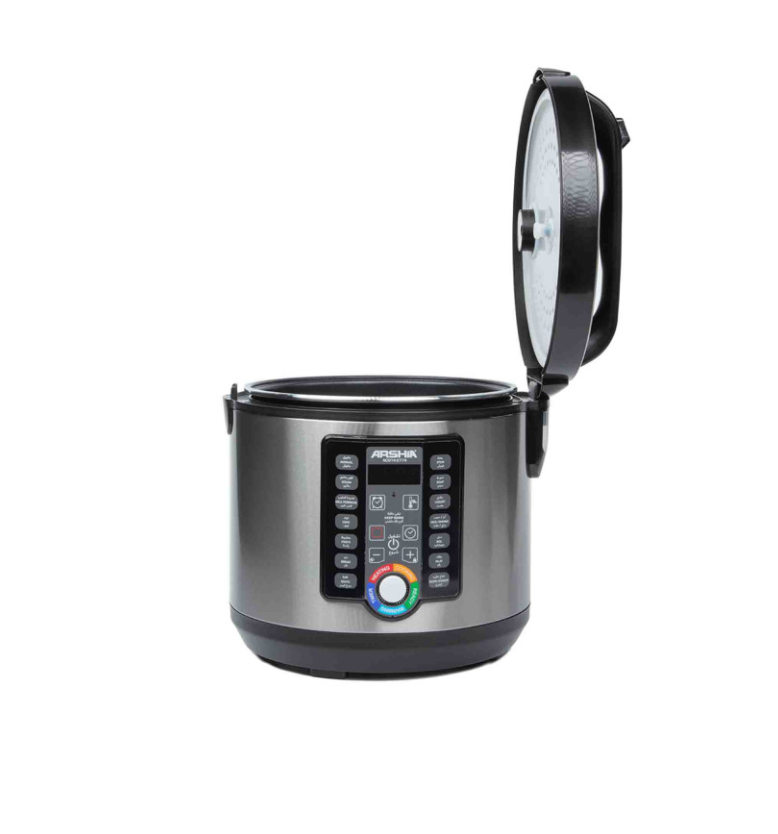 Arshia Stainless Steel Pressure Cooker 5Litre Non Stick Multicooker